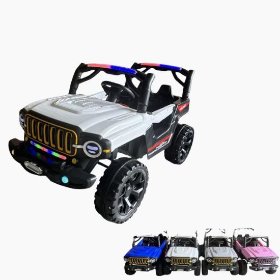 صورة سيارة أطفال كهربائية بتصميم جيب رياضي